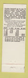 Matchbook Cover - Alton Route Employees Credit Union Bloomington IL ERROR