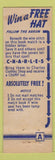 Matchbook Cover - Charles Clothes Shop Men's Girard OH WEAR