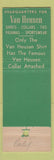 Matchbook Cover - Van Heusen Men's Clothes MacPherson's Encinitas CA
