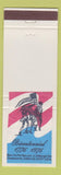 Matchbook Cover - Bicentennial Serv A Portion Chatsworth CA 1976 STICKER