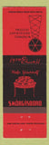Matchbook Cover - Windmill Restaurant Systems Smorgasbord