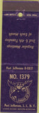 Matchbook Cover - Moose Lodge Port Jefferson Long Island NY