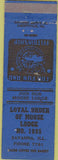 Matchbook Cover - Moose Lodge Savanna IL