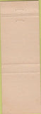 Matchbook Cover - Moose Lodge Muskegon MI WEAR
