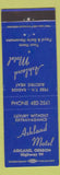 Matchbook Cover - Ashland Motel OR