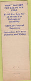 Matchbook Cover - Moose Lodge Decatur IL