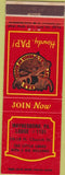 Matchbook Cover - Moose Lodge Waynesboro PA