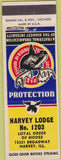 Matchbook Cover - Moose Lodge Harvey IL