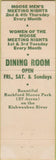 Matchbook Cover - Moose Lodge Rockford IL