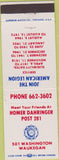Matchbook Cover - American Legion Waukegan IL
