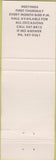 Matchbook Cover - VFW Waukesha WI