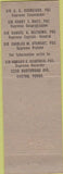 Matchbook Cover - Knights of Malta Easton PA?