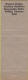 Matchbook Cover - Monument Cafe CO