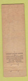 Matchbook Cover - 1939 New York World's Fair CREASE Midget