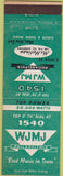 Matchbook Cover - 1540 WJMJ Philadelphia PA Radio