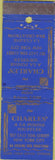 Matchbook Cover - Charles French Restaurant New York City WEAR