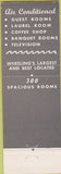 Matchbook Cover - Hotel McLure Wheeling WV