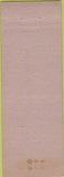 Matchbook Cover - Otsego Hotel Jackson MI