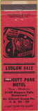 Matchbook Cover - Ellicott Park Motel