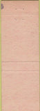 Matchbook Cover - San Carlos Court Sacramento CA