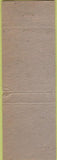 Matchbook Cover - Wheatland Motel Martinsburg WV