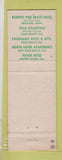 Matchbook Cover - Arthur Roberts Hotels Rochester MN