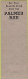 Matchbook Cover - Hotel Palmer Paducah KY