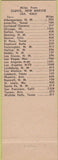 Matchbook Cover - La Vista Motel Clovis NM