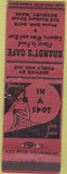 Matchbook Cover - Brandt's Cafe Roxbury MA girlie WEAR