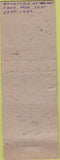 Matchbook Cover - Brandt's Cafe Roxbury MA girlie WEAR