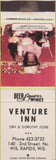 Matchbook Cover - Venture Inn Wisconsin Rapids WI