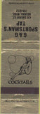 Matchbook Cover - G and G Sportsman's Tap Neenah WI girlie