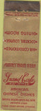 Matchbook Cover - Grand Cafe Denver CO wear