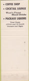 Matchbook Cover - Conchas Hotel Tucumcari NM lavender
