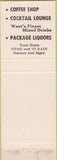 Matchbook Cover - Conchas Hotel Tucumcari NM Orange