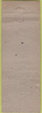Matchbook Cover - Wilbur Hotel Sayre PA POOr