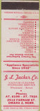 Matchbook Cover - JL Tucker Vacuum Service Omaha NE POOR