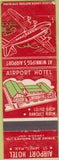 Matchbook Cover - Airport Hotel St James Manitoba Canada