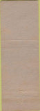 Matchbook Cover - Airport Hotel St James Manitoba Canada