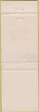 Matchbook Cover - 1963 Chevrolet Huntingburg IN Corvette Corvair