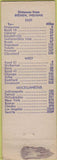 Matchbook Cover - Med O Mint Restaurant Bremen IN