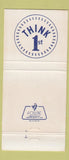 Matchbook Cover - 1st National Bank Milan TN 30 Strike