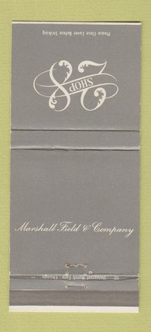 Matchbook Cover - 28 Shop Marshall Field Chicago? 30 Strike