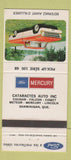 Matchbook Cover - 1968 Ford Pickup Shawinigan QC 30 Strike
