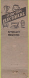 Matchbook Cover - Northwest Radio Appliance Co Milwaukee WI WORN