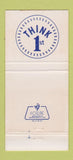 Matchbook Cover - 1st National Bank Milan TN 30 Strike