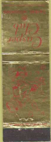 Matchbook Cover - Casper Club WY girlie