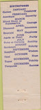 Matchbook Cover - London Hotel New Orleans LA