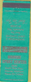 Matchbook Cover - Monroe Sport Center Monroe MI