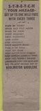 Matchbook Cover - Cities oil gas Kuntz Lumber Mill Dayton OH WEAR